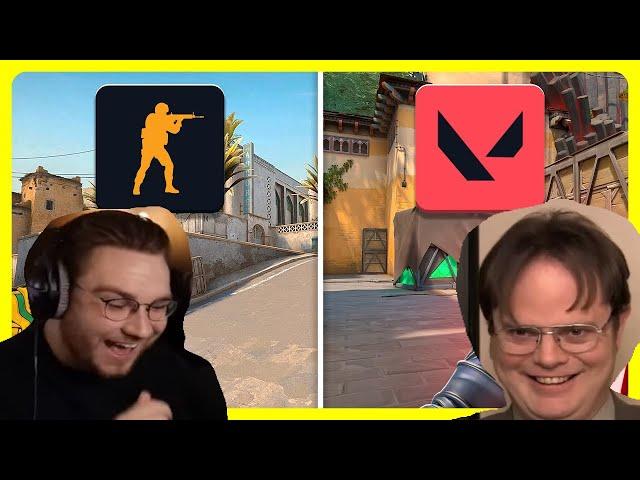 ohnePixel reacts to CS:GO vs VALORANT (With chat)