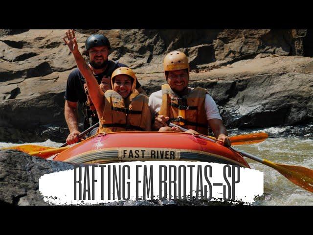 RAFTING NAS CORREDEIRAS DO RIO JACARÉ EM BROTAS - SP - #espalhedicas