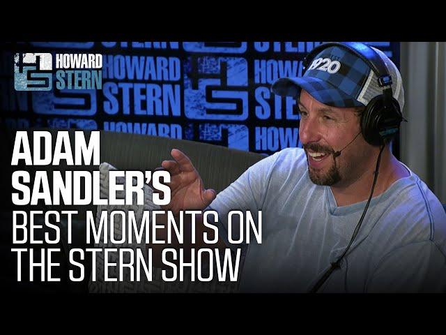 Adam Sandler’s Most Memorable Moments on the Stern Show