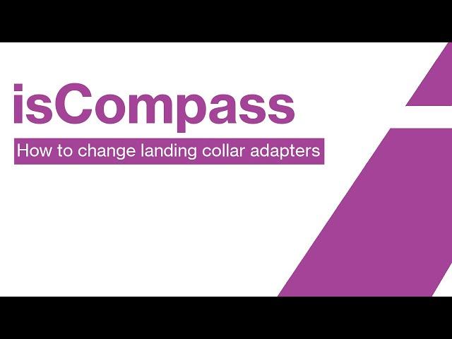 isCompass - How to change collar adapters