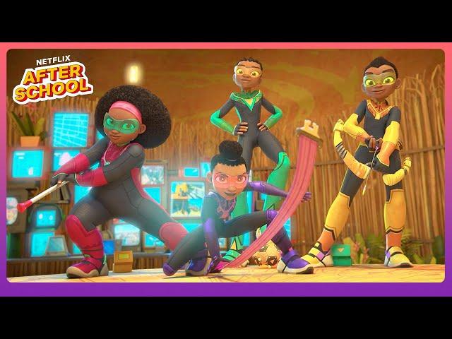 Supa Team 4 SUITS UP!  Supa Team 4 | Netflix After School