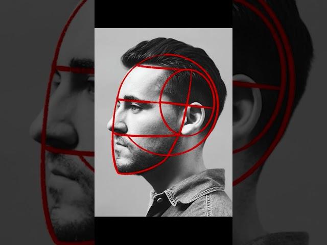 Easily Draw a Face /// #loomis #loomismethod #portrait #draw