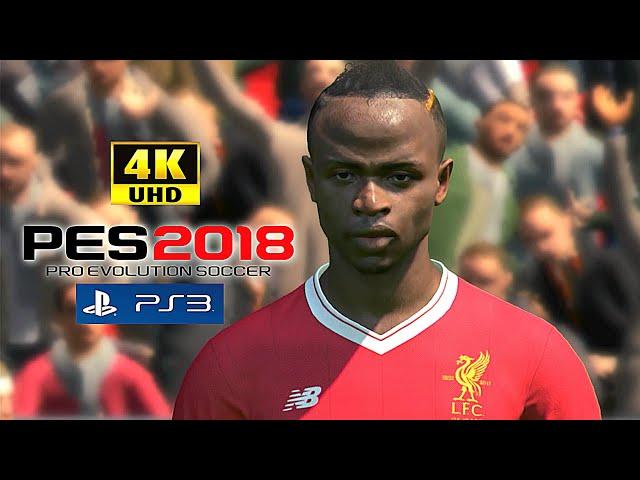 PES 2018 PS3 4K