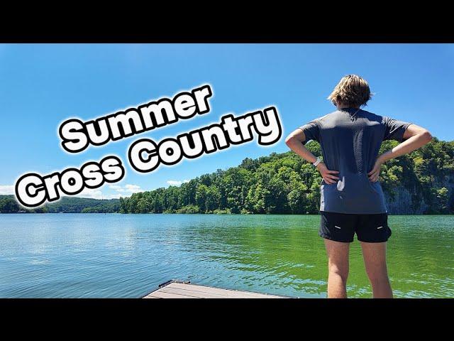 Summer XC Base Building: Easy Run Vlog