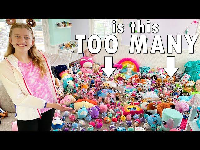 HUGE Plush Collection + Braces Vlog!