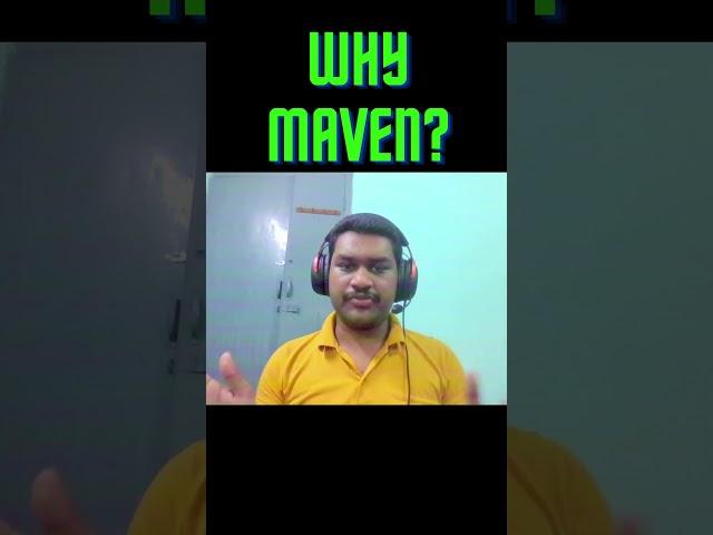 Why to use Apache Maven in Java? | #shorts  #javaprogramming #maven