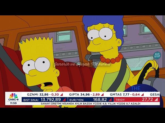 CNBC-e SIMPSONS Tanıtımı