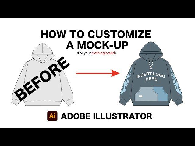 Adobe Illustrator: How to Customize Mock-ups for Your Clothing Brand