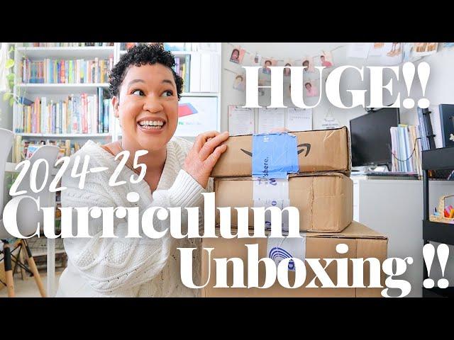 HUGE!!! 2024-2025 HOMESCHOOL CURRICULUM HAUL!!! RAINBOW RESOURCES AND AMAZON!!!