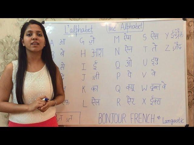 French Alphabets/Letters with Pronunciation | By Suchita | For classes - +91-8920060461