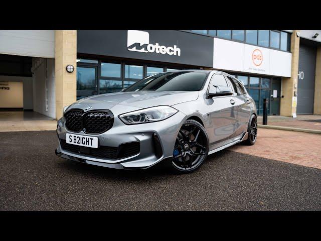 This individual BMW M135i xDrive has it's Motech transformation!