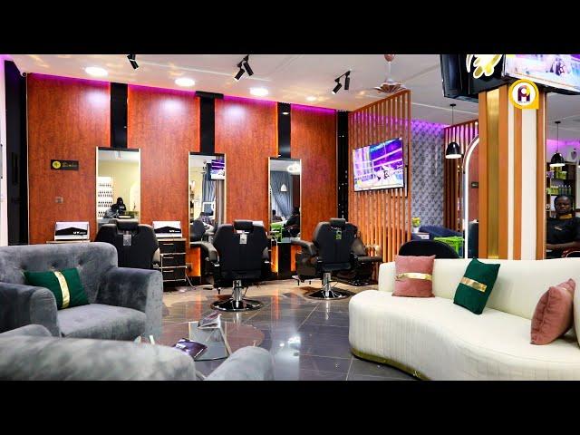 Official Opening of the Beautiful Nsoromma Ahoufe Fie Unisex Salon & Spa. Located in Ahodwo, Kumasi.