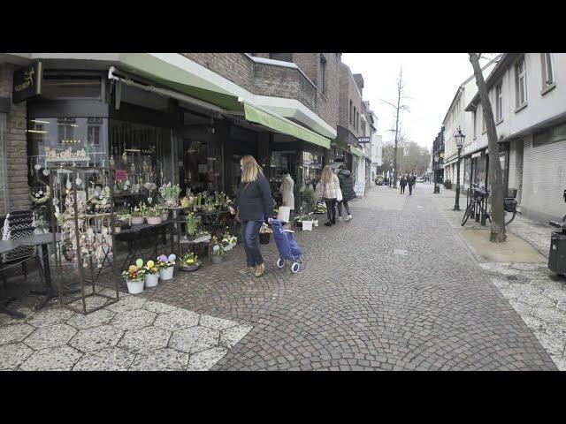 Kempen ist eine kleine schöne Stadt mit einem Rundgang. | 4K UHD 60fps |