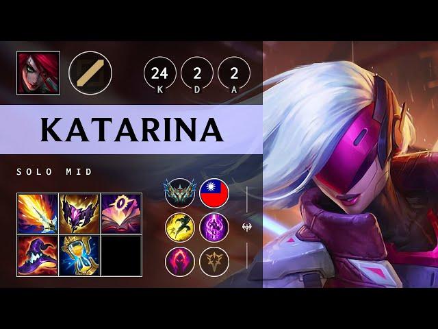 Katarina Mid vs Zeri: Triple Kill, Legendary - TW Challenger Patch 14.18