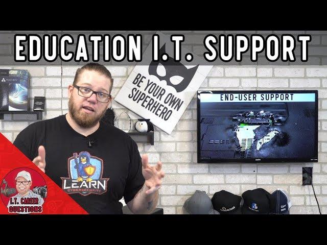 I.T. Support for School Districts - Day in the Life