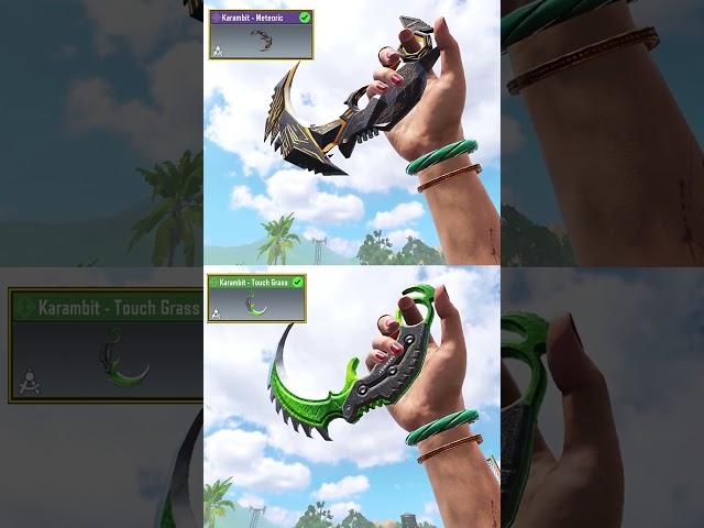 $50 Vs $5 Karambit in CODM 