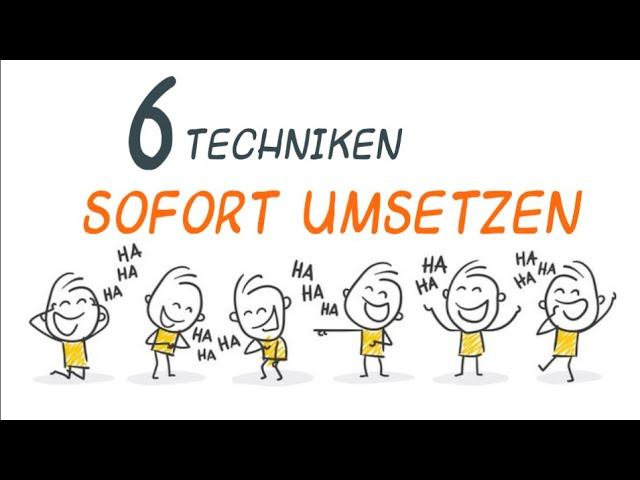 6 Techniken um sofort witziger zu wirken  | Humor lernen