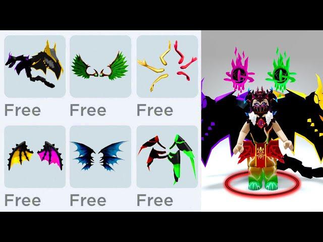 GET FREE ALL WINGS ITEMS IN ROBLOX!