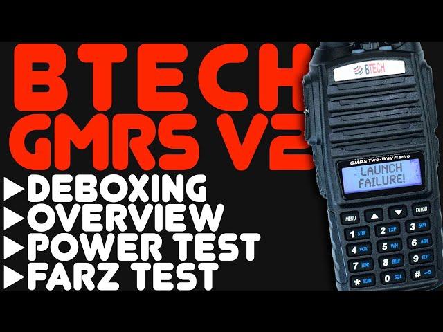 BTech GMRS-V2 Review & How BTech Botched The Release Of Their Newest GMRS HT Radio