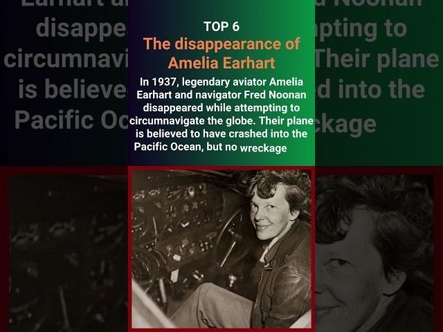 Top 7 Most Mysterious Disappearances