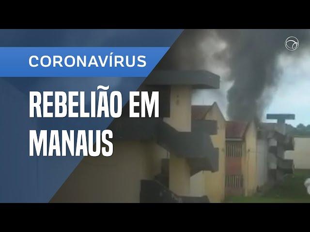 VÍDEO MOSTRA REBELIÃO DE DETENTOS EM PRESÍDIO DE MANAUS