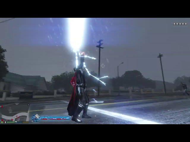 GTA 5 Thor Endgame script mod by JulioNIB - Final version gameplay