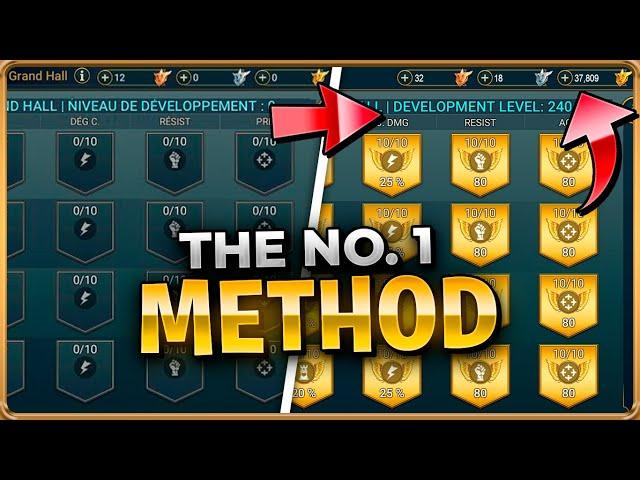 The #1 Fastest Method To Farm Arena Medals & To Max Your Great Hall In Raid Shadow Legends