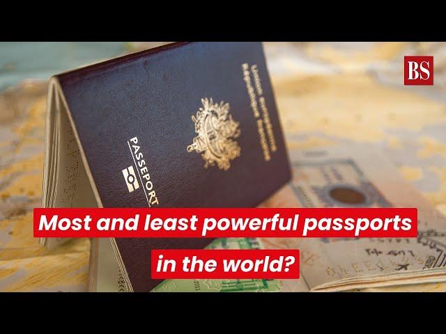 Henley Passport Index 2024: List of most and least powerful passports in the world