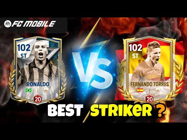 LET'S END THE DEBATE!! 98 FREE R9 VS 98 TORRES BEST ULTIMATE STRIKER BATTLE IN FC MOBILE #fcmobile