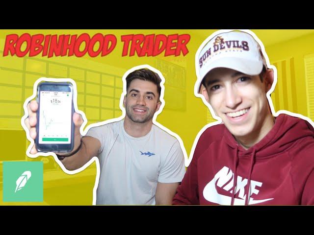 Teaching My Friend How To Trade Penny Stocks In 30 Mins | Robinhood Trader