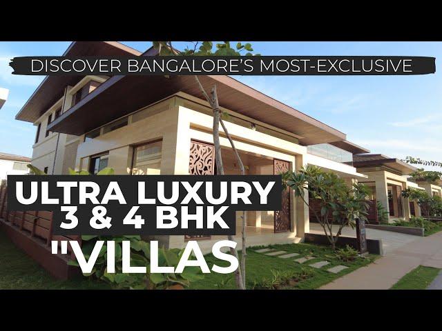 Luxurious 3 & 4 BHK Villas in Bangalore - Budigere Cross | Thoughtfully crafted Villas!