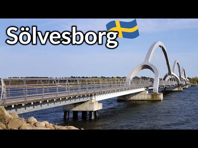 Sweden, walking tour of the coastal town Sölvesborg