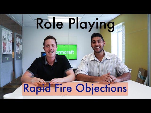 LIVE Role Playing Cold Calling Objections