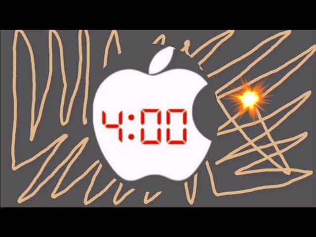 4 Minute Timer Bomb  |Apple| With Giant Explosion