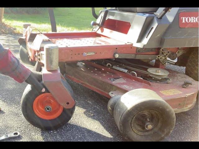 NO FLAT solid wheels tires on TORO TIMECUTTER zero turn mower