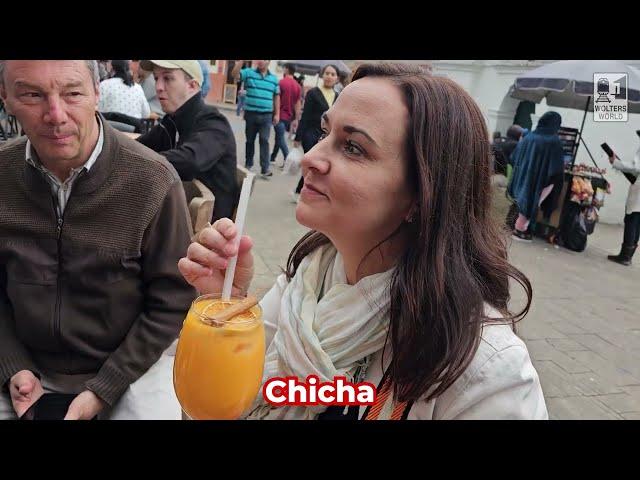 American Tries Colombian Chicha for the First Time