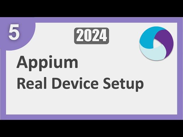 5 | Appium Step by Step | Android Real Device Setup for Automation