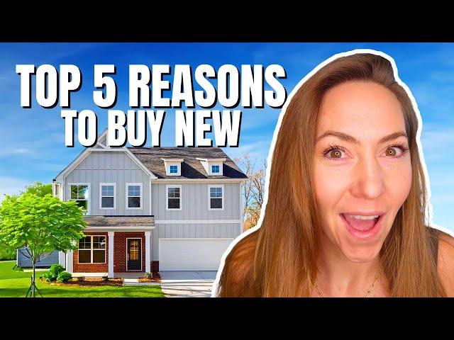 5 Reasons Why Should You Consider NEW CONSTRUCTION | New Construction VS Resale Home | Charlotte NC