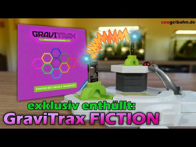 Exclusive prototype unveiled  GraviTrax FICTION coming in fall 2023  Beam It Up