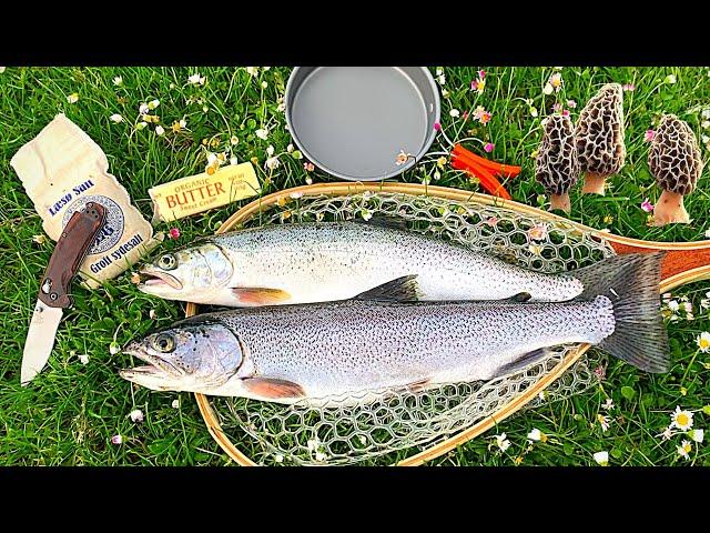 GIANT Cutthroat Trout Catch & Cook, SPEARFISHING & LIGHTNING!!!