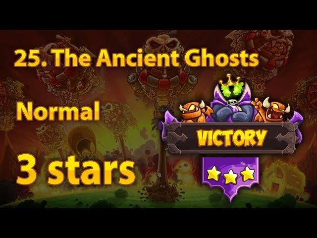 Kingdom Rush Vengeance - 25. The Ancient Ghosts - Final lvl [3 stars Normal]