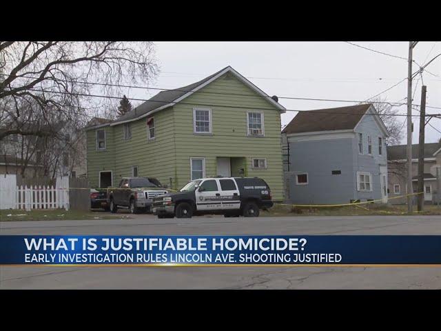 What is justifiable homicide?