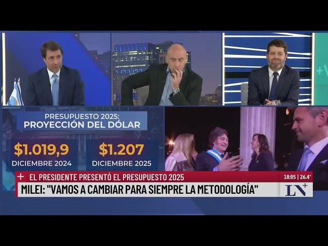 Milei: "No queremos que el estado nos rompa las piernas". Esteban Trebuqc con Eduardo Feinmann