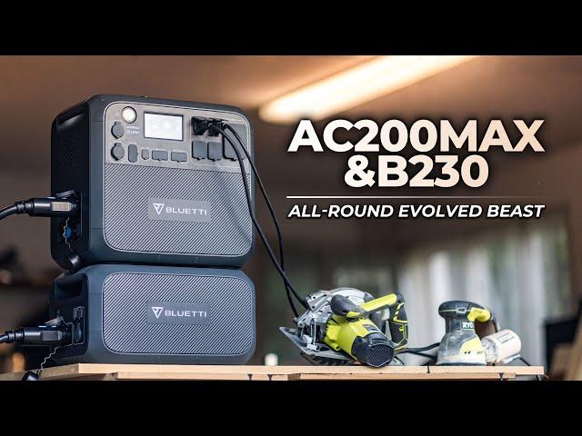 All-round Evolved Beast - BLUETTI AC200MAX