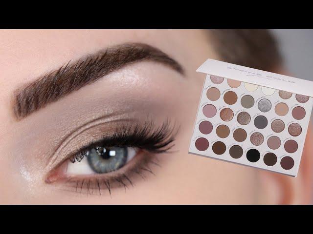 Cool Toned Every Day Eyeshadow Tutorial | ColourPop Stone Cold Fox Palette