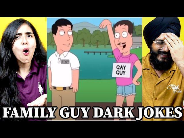 Indians React to Family Guy - More Dark Humor Compilation