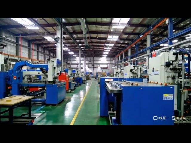 KLING AI generated video - a Chinese factory