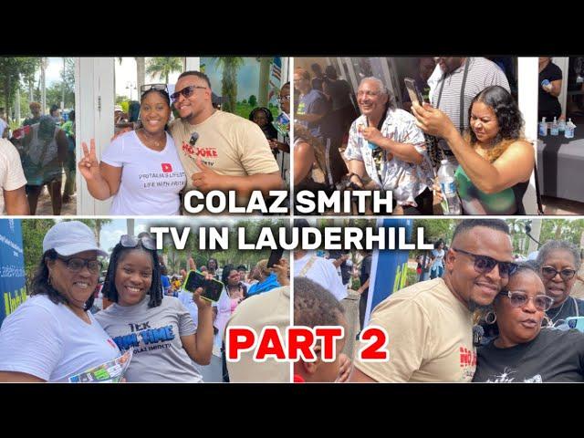PART 2 UNITY WALK WITH @ COLAZ SMITH TV IN LAUDERHILL ( Today is the day )