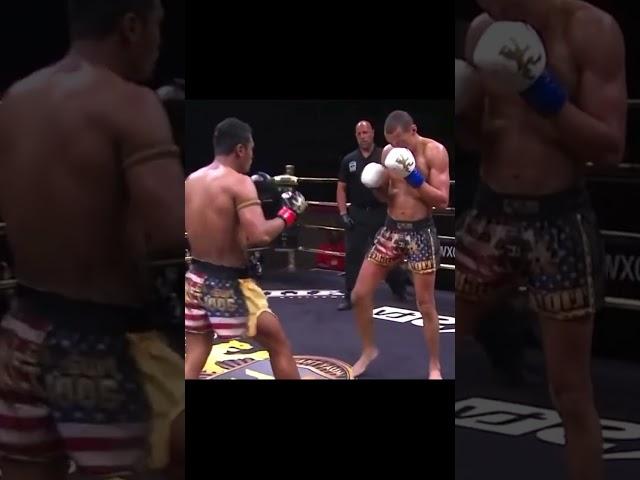 Muay Thai Knockout #fighting #muaythai #thailand #kickboxing #shorts