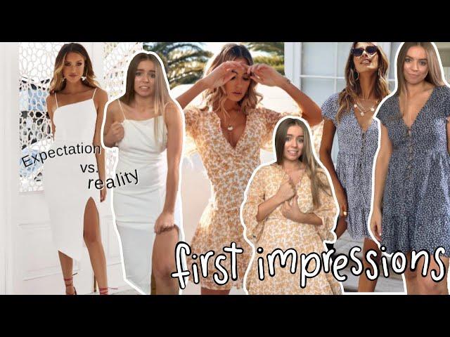 FIRST IMPRESSIONS CLOTHING HAUL | Hello Molly